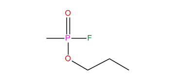 Propyl methylphosphonofluoridate